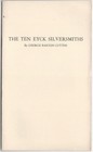 Antique American Ten Eyck Silversmiths New York Colonial Silver -cutten Offprint