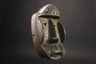 African Antique Wood Mask Tribal Vintage Dan Art Wood Wall Decoration -4046