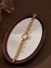 Gold French Vintage Style Unique Dainty Women   s Wrist Watch Trendy Cute Gift