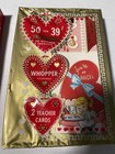 Vtg 1950s Valentine Cards Lot Of 2 Nos Sealed Whopper Variety Pack 39c