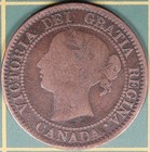 1859 8 Canada Large Cent Turner   Og1 rd1  Rp O Of One