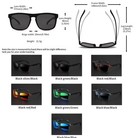 Square Polarized Sunglasses For Men Women Sports Outdoor Driving Glasses Golfing