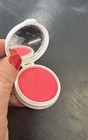 Vintage Max Factor Hollywood Mid Century Compact Cake Rouge Blush Clear   Red  2
