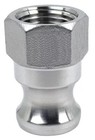  10 Pack  3 4  Aluminum Type A Camlock   Female Npt Thread X Male Adapter