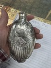 Vintage Towle Silverplate Fish Shaped Liquor Flask  6 