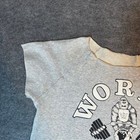 Rare 1992 World Gym Ape Crewneck Cutoff Sweatshirt Men s Sz Xl Gymwear