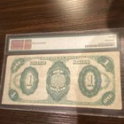 1891 United States  1 Large Size Treasury Note Pmg 20 Banknote Circulated