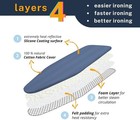 12 5 X 30 Inch Smart Table Top Ironing Board Cover And Pad With Standard Size  F