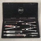 Vintage Kern Aarau Swiss Precision Technical Drawing Set  Complete 