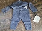 New W tags Cloud Island 2-piece Blue Outfit Girls Boys Size Nb Newborn