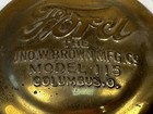 Vintage Brass Top Ford Model 115 Lantern Light Jno Brown Lamp Old Car Truck Auto