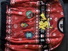 Difuzed Pokemon Ugly Christmas Sweater Size Medium Pikachu Charmander Squirtle