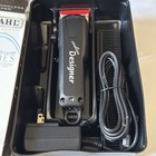 Wahl Cordless Designer Clipper Black 90 Minutes Run Time Includes 4 Guides 8591