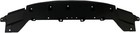 Front Bumper Lower Spoiler Splash Shield Black Plastic For Toyota Prius Plug-in