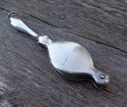 Antique Lorgnette Silver Cased Folding Opera Glasses Spring Loaded