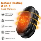 Hand Warmers Rechargeable 2 Pack  3 Heat Levels  95   131  f  Best Gift