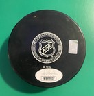 Boston Bruins Morgan Geekie Signed Puck With Jsa Cert 