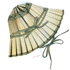 Lorna Murray X Veronica Beard Vienna Olive Grove Straw Maxi Hat Green -msrp  148
