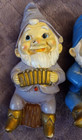 3 Adorable Vintage Gnomes W musical Instruments-made In Japan