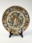 Qing Dynasty 1000 Butterflies Enameled 9 5  Plate   19th Century   Famille Rose
