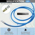 Natgai 50ft High Pressure Airless Paint Sprayer Hose  1 4 Inch 50ft  Blue 