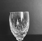 Vintage Fine Crystal Clear Glass Cordial   Shot Glass     4 5    Tall      2 Oz