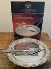 Vintage Godinger Paul Revere Silversmiths 12  Grapevine Cake Plate And Server