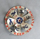 Let s Go Usa   Keep  em Flying Spinner Toy    Wwii Home Front