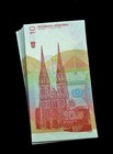 100 Pcs X Croatia 10 Dinars  1991  P-18  Uncirculated Banknote Bundle
