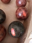 Vintage Sportcraft Bocce Ball Set Made In Italy