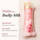 Caress Daily Silk Hydrating Body Wash White Peach   Orange Blossom 20 Fl Oz