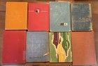 12 Lot Antique Vintage Beautiful Distressed Staging Books Nursery School Readers