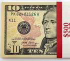 New Uncirculated Ten Dollar Bills  Series 2017a   10 Sequential  50 Notes