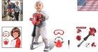 Pretend Play Construction Jackhammer Toy Set With Goggles - Fun For Kids 3-7