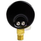 1 8  Npt Air Compressor Hydraulics Pressure Gauge 0-200 Psi Side Mount 1 5  Face