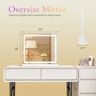 19 x22  Led Vanity Mirror With Lights  Dimmable 3-color Modes