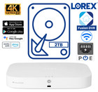 Lorex N847a62 Nvr 4k  12mp Hd  16 Camera Capable 8 Wired   8 Fusion Smart 2tb       