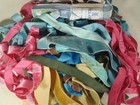 Antique vintage Silk Rayon Velvet Ribbons 40   Yds Wonderful Vintage Colors