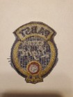 Pabst Extra Light Beer Embroidered Sew On Only Patch Blue Ribbon 2  X 2 1 2  Nos