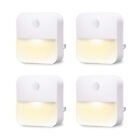Plug-in Night Light Led Motion Sensor Activated Bathroom Kitchen Hallway 4-pack