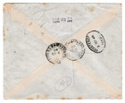 Very Good Ww2 1940 Haifa Hadar Hacarmel B o  Palestine Registered Cover