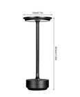 Cordless Led Touch Sensor Table Lamp Rechargeable Dimmable Bar Desk Night Light