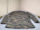 Vtg Tiger Stripe Jungle Camo Combat 80s Coat Army Field Jacket Military Sz Large
