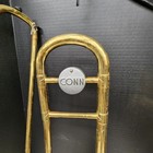 Vtg Conn Trombone In Case 