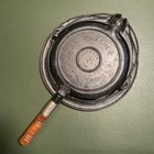 Antique Wagner M   f   g Co  No 7 Waffle Maker Low Base Wood Handle 1910 Patent