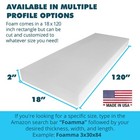 2  X 18  X 120  High Density Upholstery Foam Padding  Thick-custom Pillow  Ch   