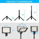 Ci-fotto Led Video Light 2-pack  5600k Dimmable Usb Camera Lighting Kit