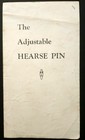 Breeden s Adjustable Hearse Pin Brochure No More Marred Caskets C 1880 s