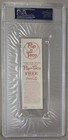 Reggie Jackson 500th Home Run Ticket 1984 Psa dna 6 Ex-mint Auto Autograph Psa 