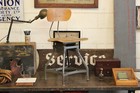  5 Vtg Industrial Uhl Toledo Steel Stool Drafting Chair Factory Gray